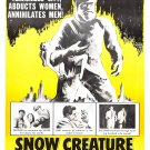 The Snow Creature (1954) - Paul Langton  Colorized Version  DVD