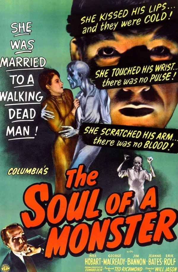 The Soul Of A Monster (1944) - Rose Hobart  Colorized Version  DVD
