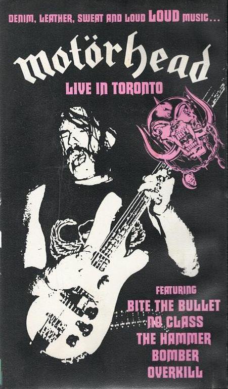 Mot&Atilde;&para;rhead Live In Toronto (1982)  DVD