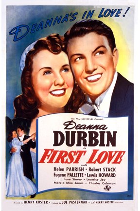 First Love (1939) - Deanna Durbin  Colorized Version  DVD