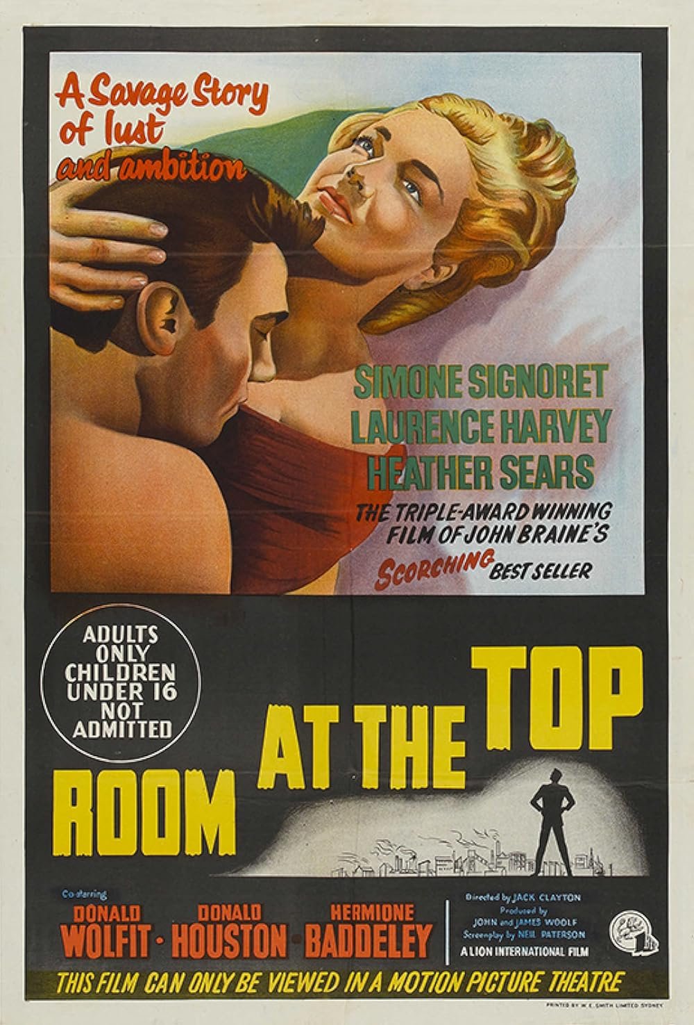 Room At The Top (1958) - Laurence Harvey  Colorized Version  DVD