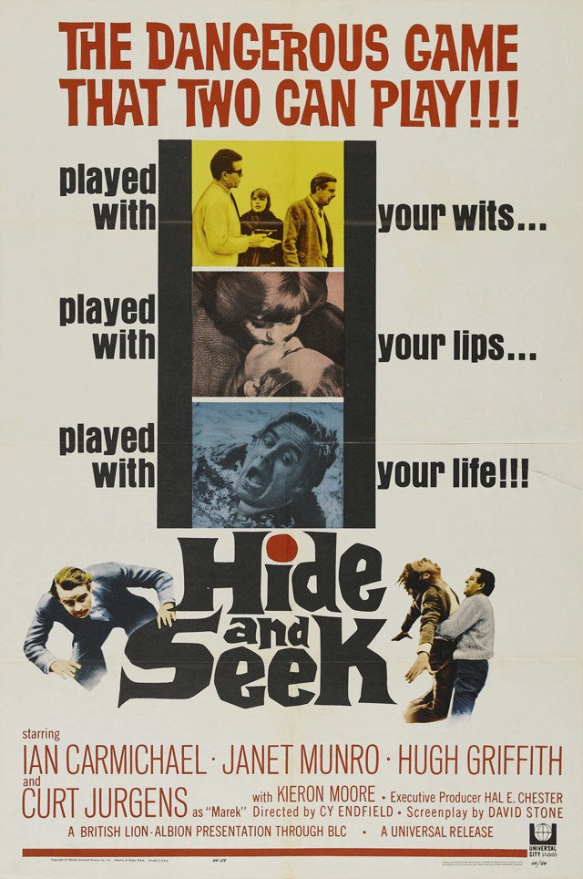 Hide And Seek (1964) - Ian Carmichael  Colorized Version  DVD