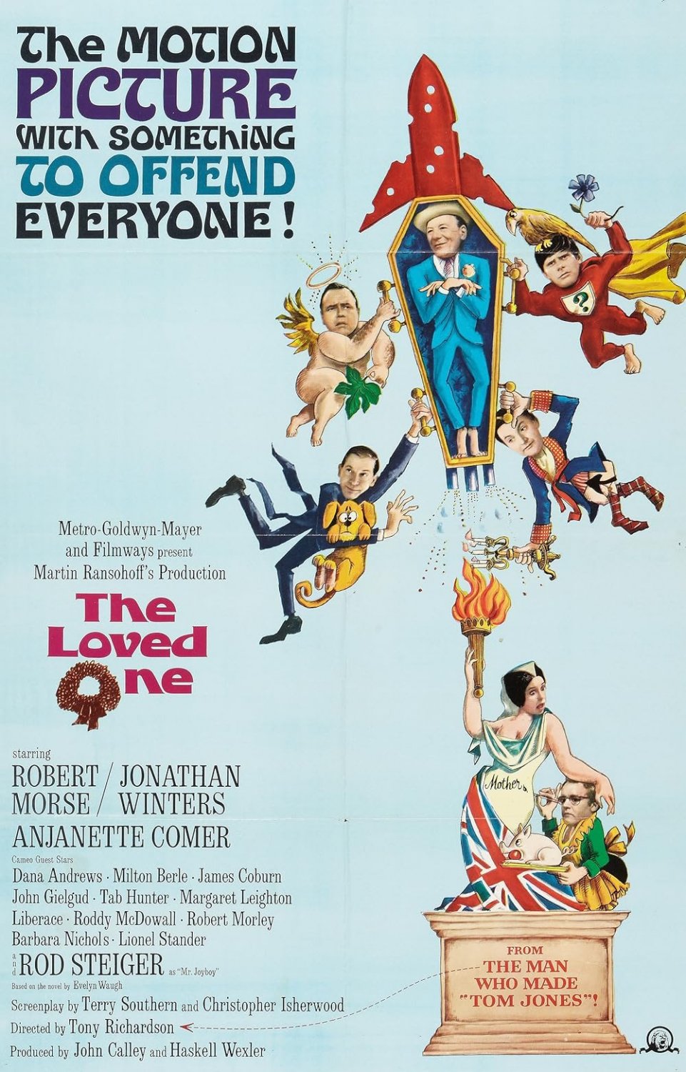 The Loved One (1965) - Robert Morse  Colorized Version  DVD