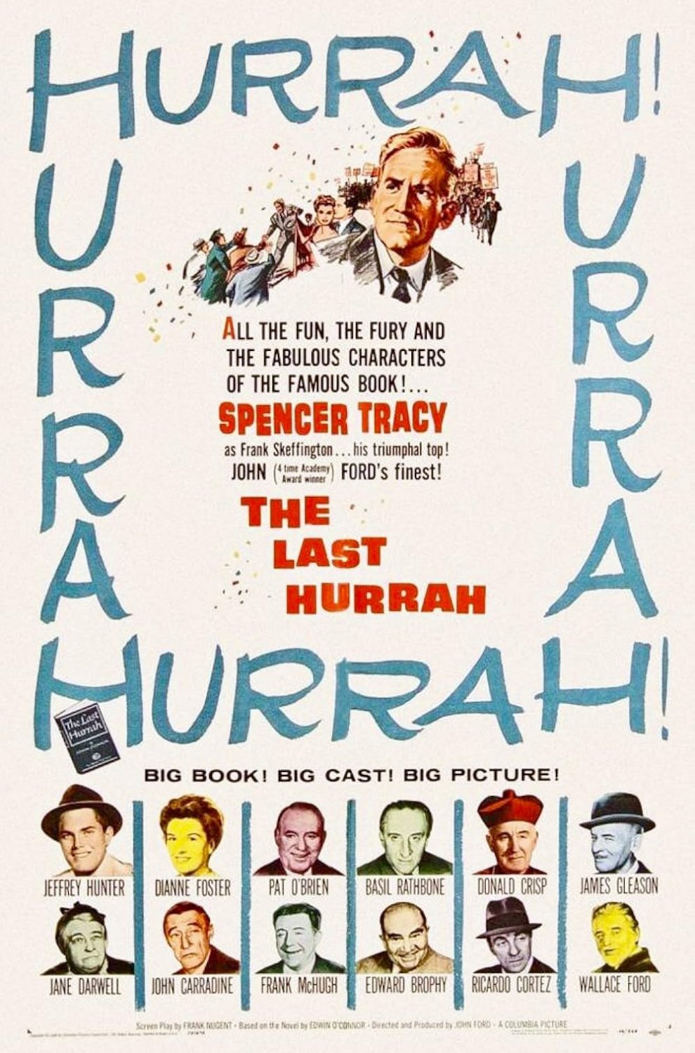 The Last Hurrah (1958) - Spencer Tracy  Colorized Version  DVD