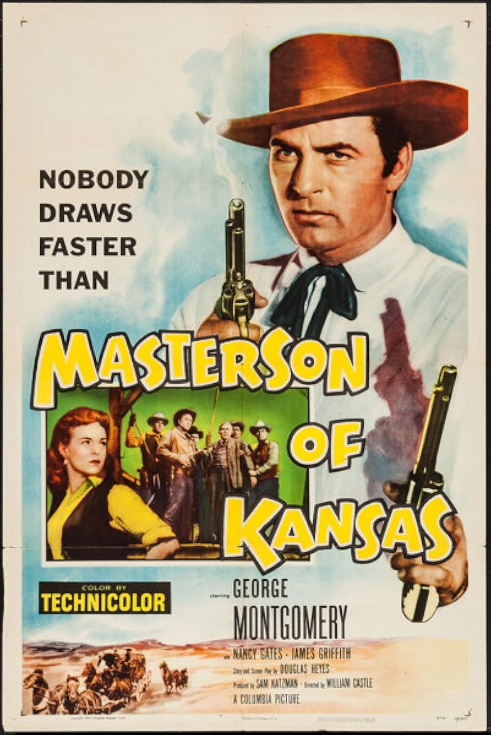 Masterson Of Kansas (1954) - George Montgomery  DVD