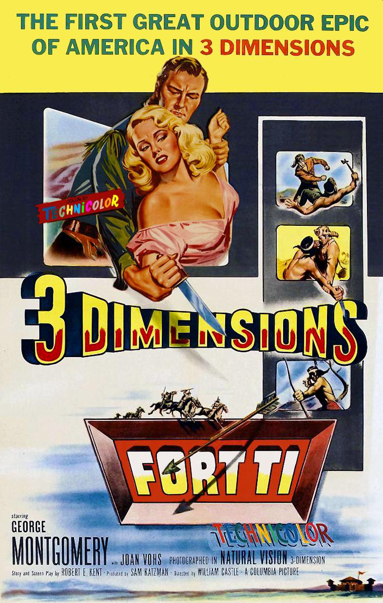 Fort Ti (1953) - George Montgomery  DVD