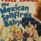 The Mexican Spitfire's Baby (1941) - Lupe Velez  Colorized Version  DVD