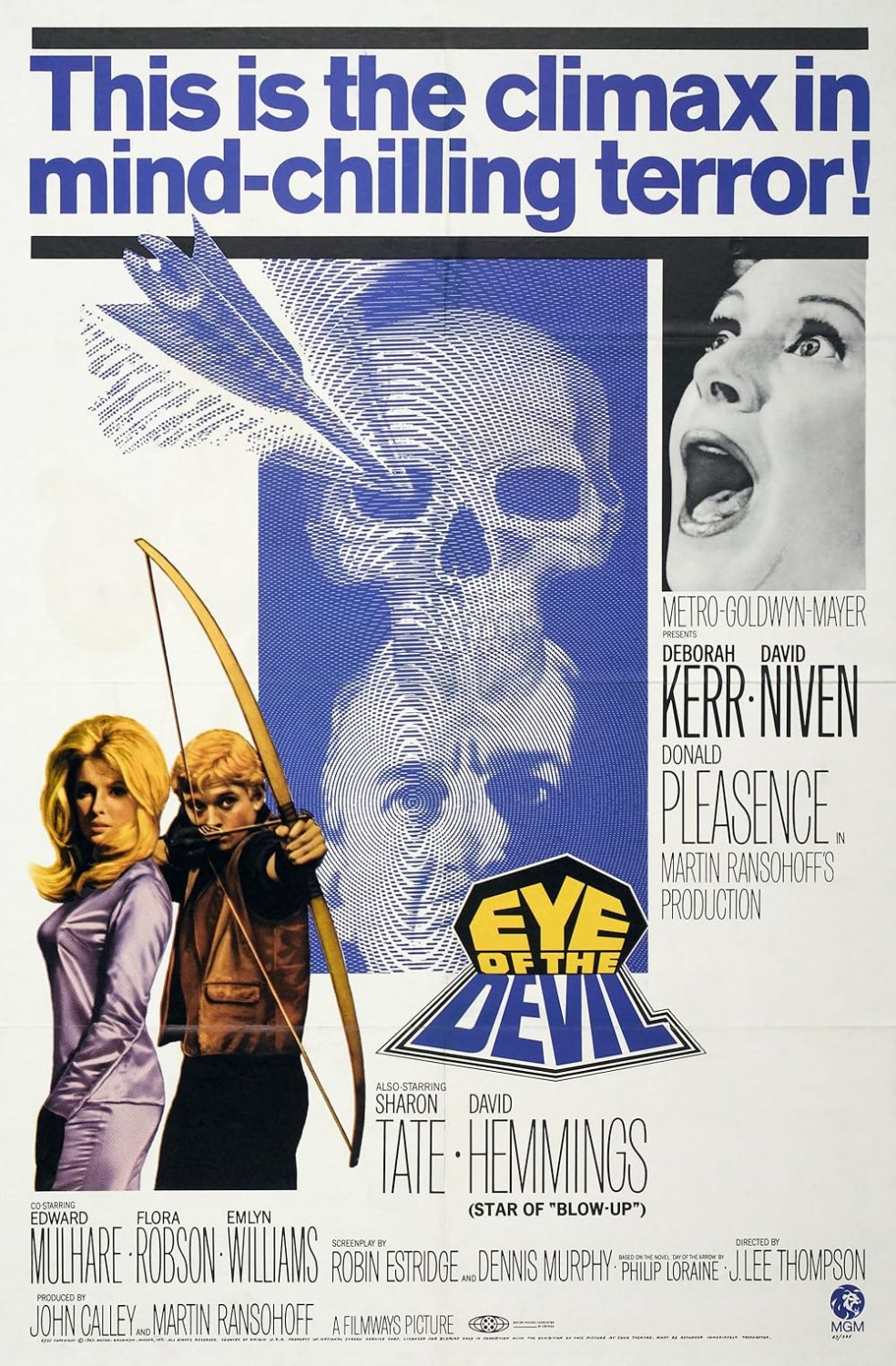 Eye Of The Devil (1966) - David Niven  Colorized Version DVD