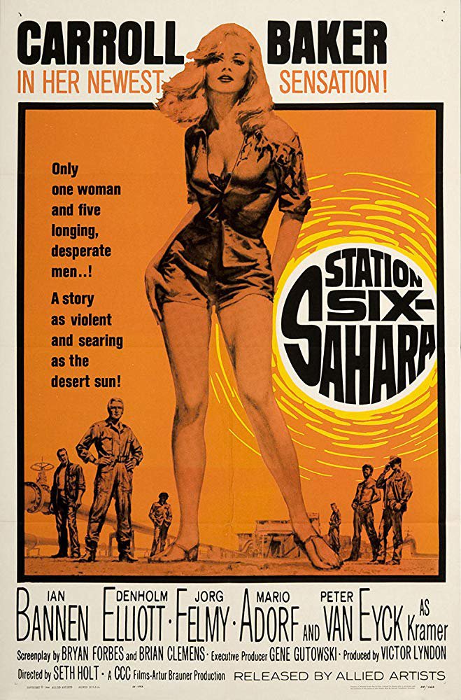 Station Six-Sahara (1963) - Carroll Baker  Colorized Version DVD