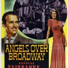 Angels Over Broadway (1940) - Douglas Fairbanks Jr.  Colorized Version  DVD