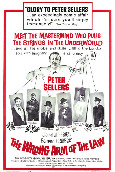 The Wrong Arm Of The Law (1963) - Peter Sellers  Colorized Version  DVD