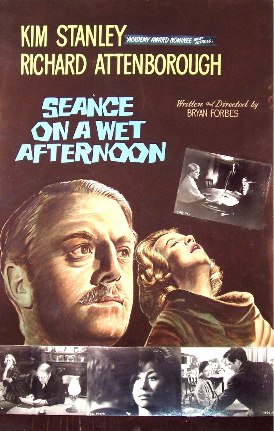 Seance On A Wet Afternoon (1964) - Richard Attenborough  Colorized Version DVD