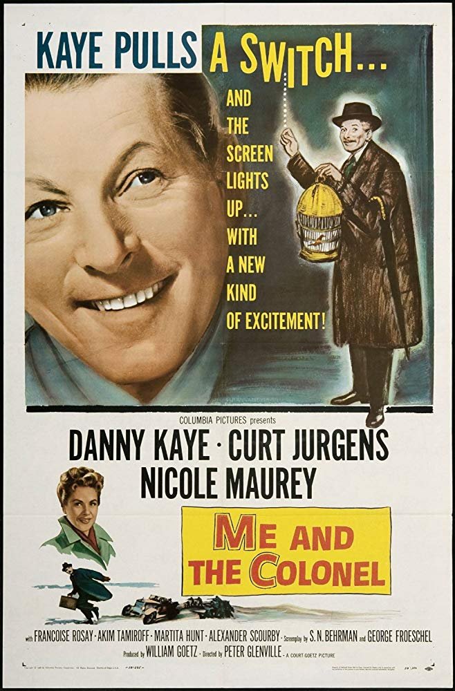 Me And The Colonel (1958) - Danny Kaye  Colorized Version DVD
