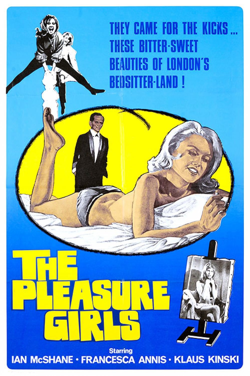 The Pleasure Girls (1965) - Klaus Kinski  Colorized Version DVD