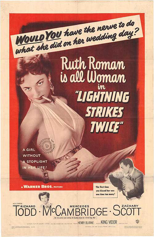 Lightning Strikes Twice (1951) - Richard Todd  Colorized Version DVD