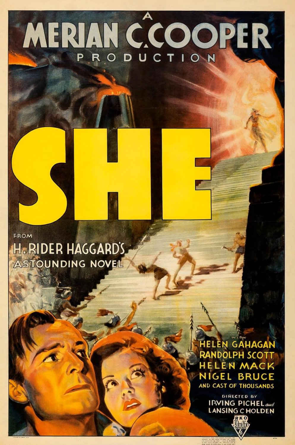 She (1935) - Randolph Scott  Colorized Version  DVD