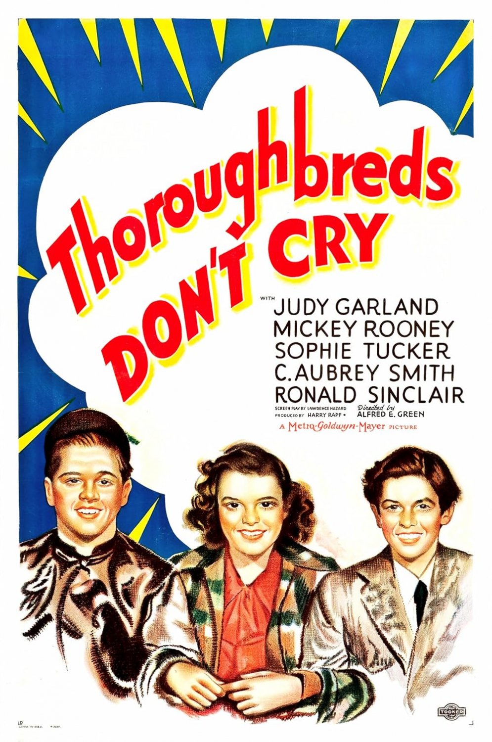 Thoroughbreds Don't Cry (1937) - Judy Garland  Colorized Version  DVD