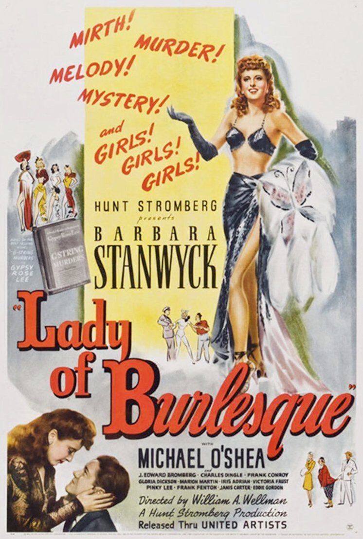 Lady Of Burlesque (1943) - Barbara Stanwyck  Colorized Version  DVD