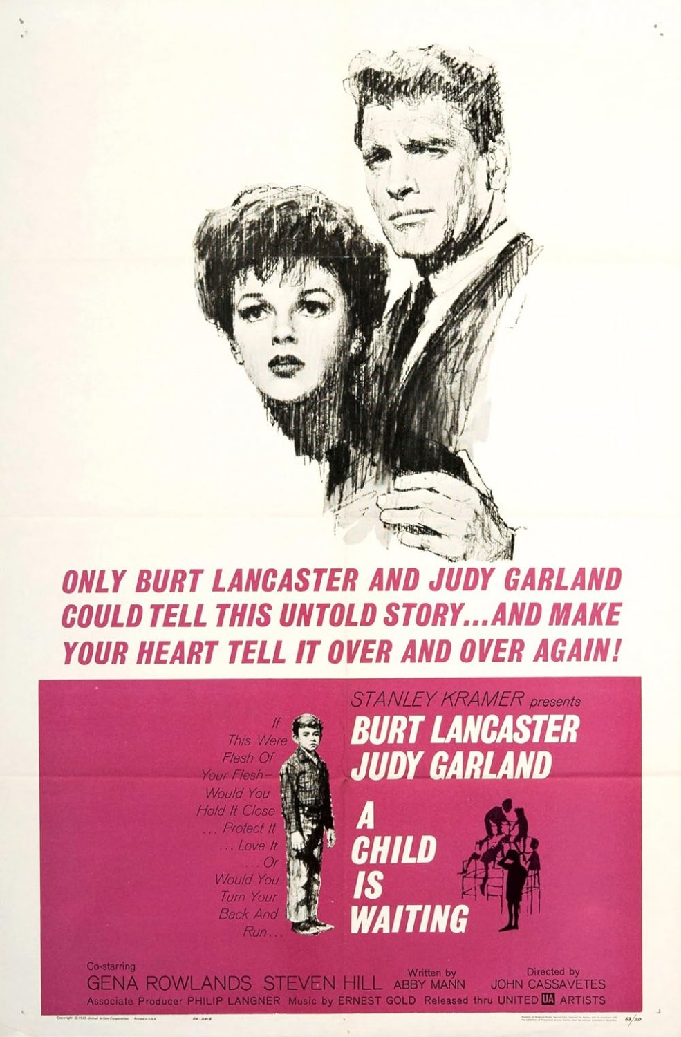 A Child Is Waiting (1963) - Burt Lancaster  Colorized Version  DVD