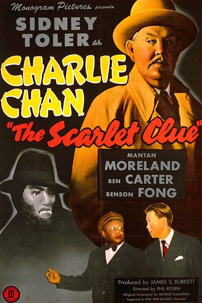 Charlie Chan : The Scarlet Clue (1945) - Sidney Toler Colorized Version  DVD