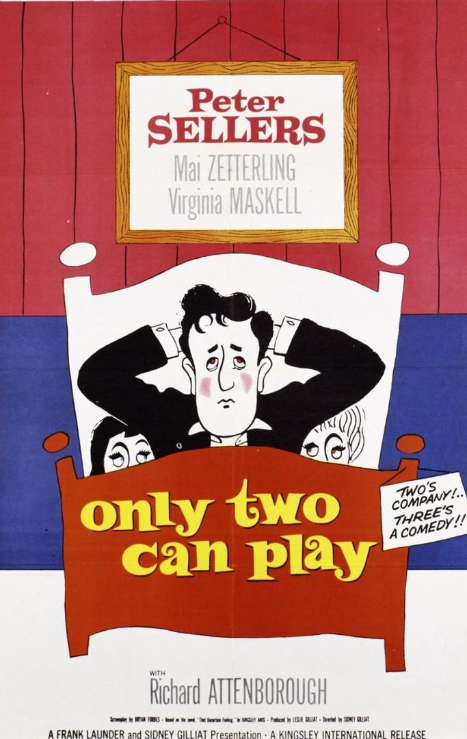 Only Two Can Play (1962) - Peter Sellers  Colorized Version  DVD