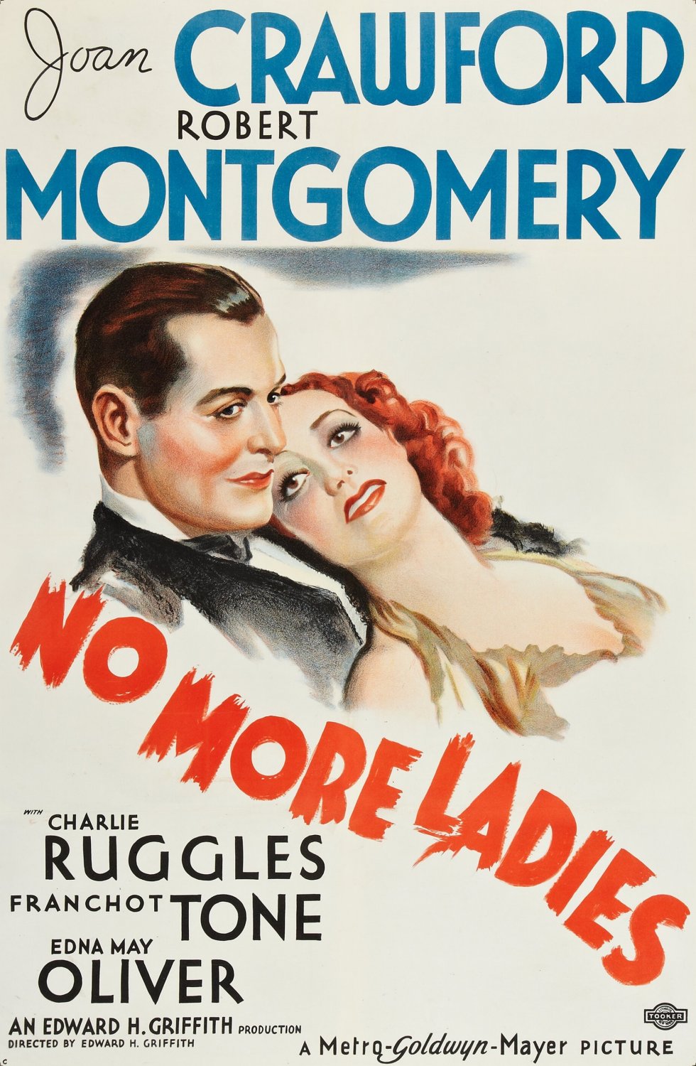No More Ladies (1935) - Joan Crawford  Colorized Version  DVD