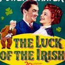The Luck Of The Irish (1948) - Tyrone Power  Colorized Version  DVD