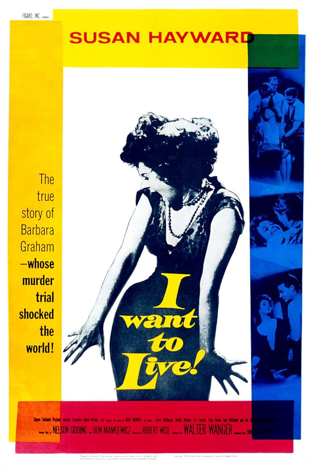 I Want To Live (1958) - Susan Hayward  Colorized Version DVD
