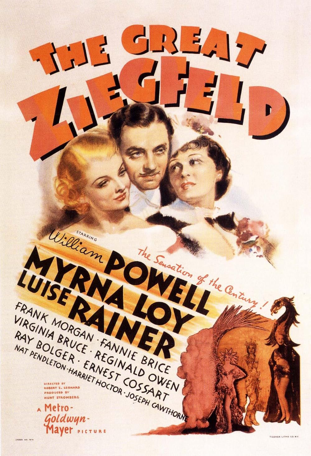 The Great Ziegfeld (1936) - William Powell  Colorized Version  DVD