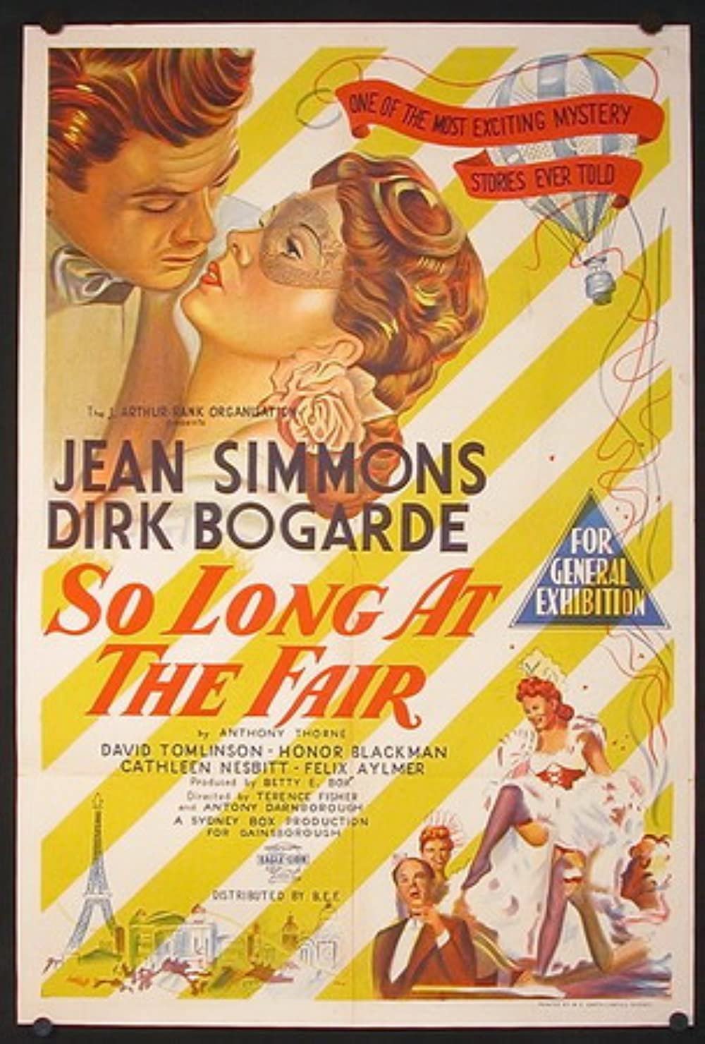 So Long At The Fair (1950) - Dirk Bogarde  Colorized Version  DVD