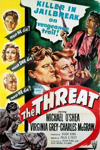 The Threat (1949) - Charles McGraw  Colorized Version  DVD