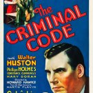 The Criminal Code (1931) - Boris Karloff  Colorized Version  DVD