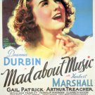 Mad About Music (1938) - Deanna Durbin  Colorized Version  DVD