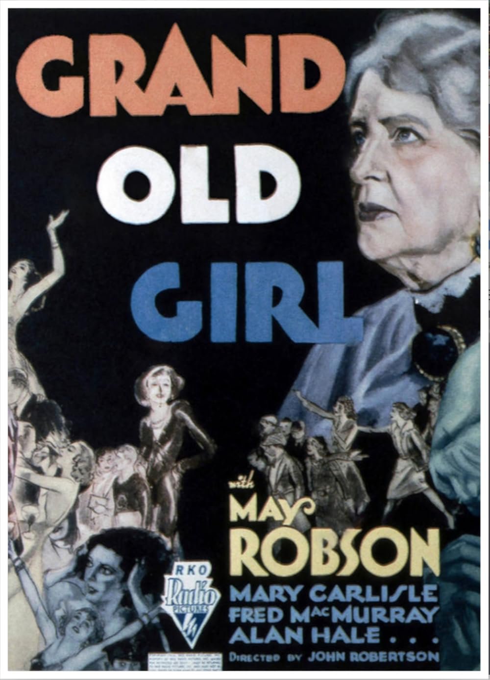 Grand Old Girl (1935) - May Robson  Colorized Version  DVD