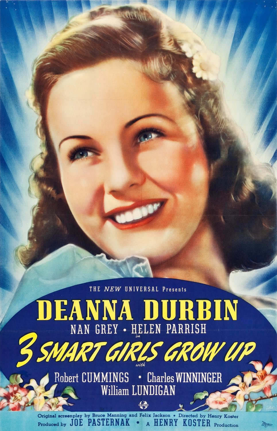Three Smart Girls Grow Up (1939) - Deanna Durbin  Colorized Version  DVD