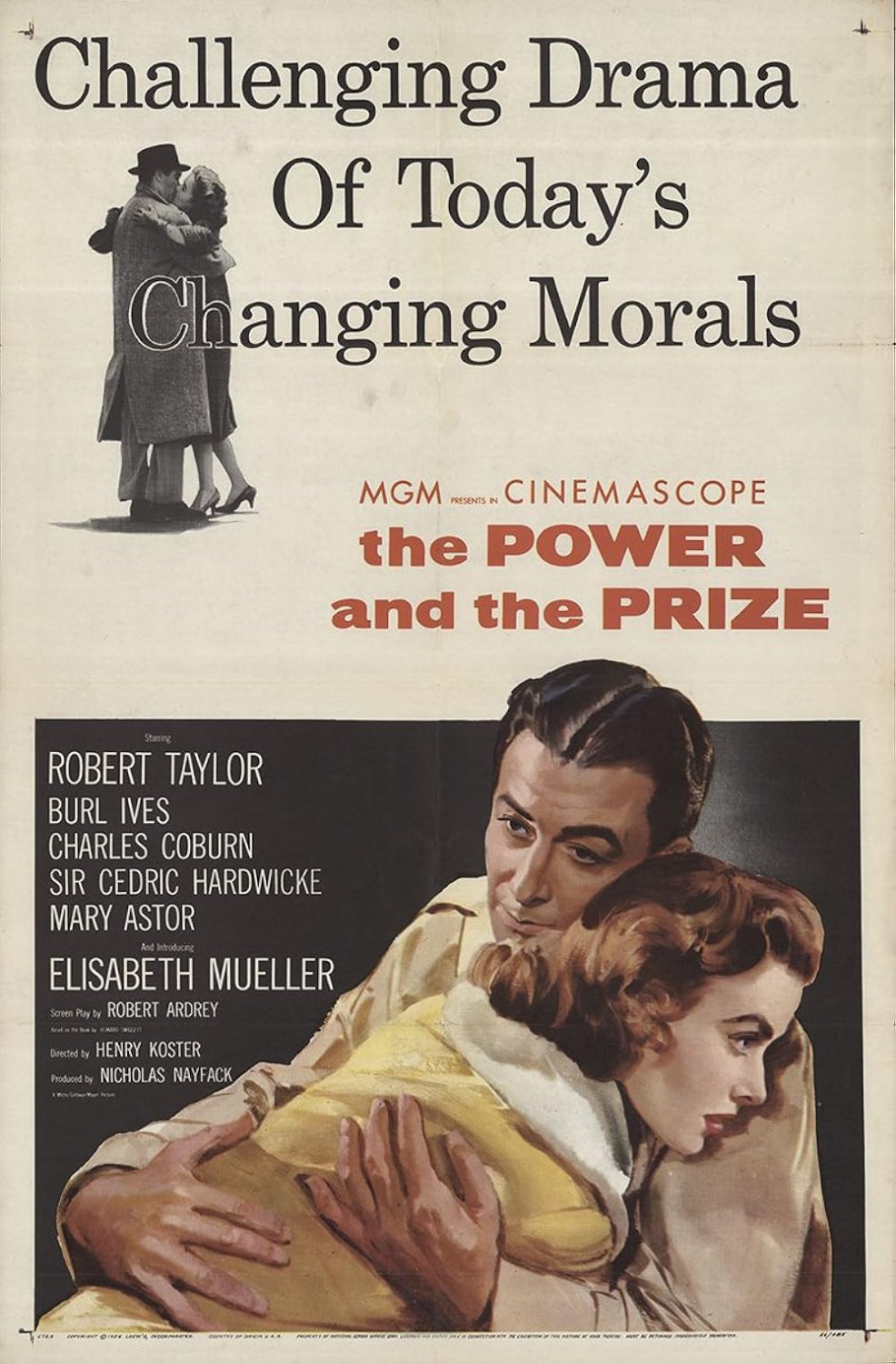 The Power And The Prize (1956) - Robert Taylor  Colorized Version  DVD