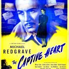 The Captive Heart (1946) - Michael Redgrave  Colorized Version  DVD