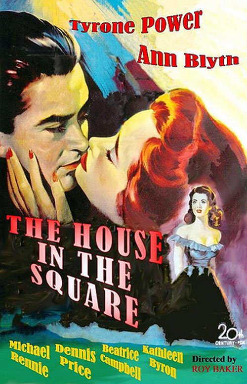 The House In The Square AKA I&Acirc;&acute;ll Never Forget You (1951) - Tyrone Power  Colorized Version DVD