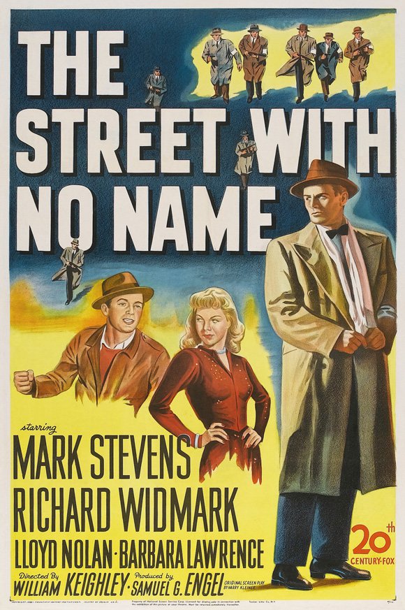 The Street With No Name (1948) - Richard Widmark  Colorized Version DVD