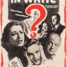 The Woman In White (1948) - Alexis Smith  Colorized Version  DVD