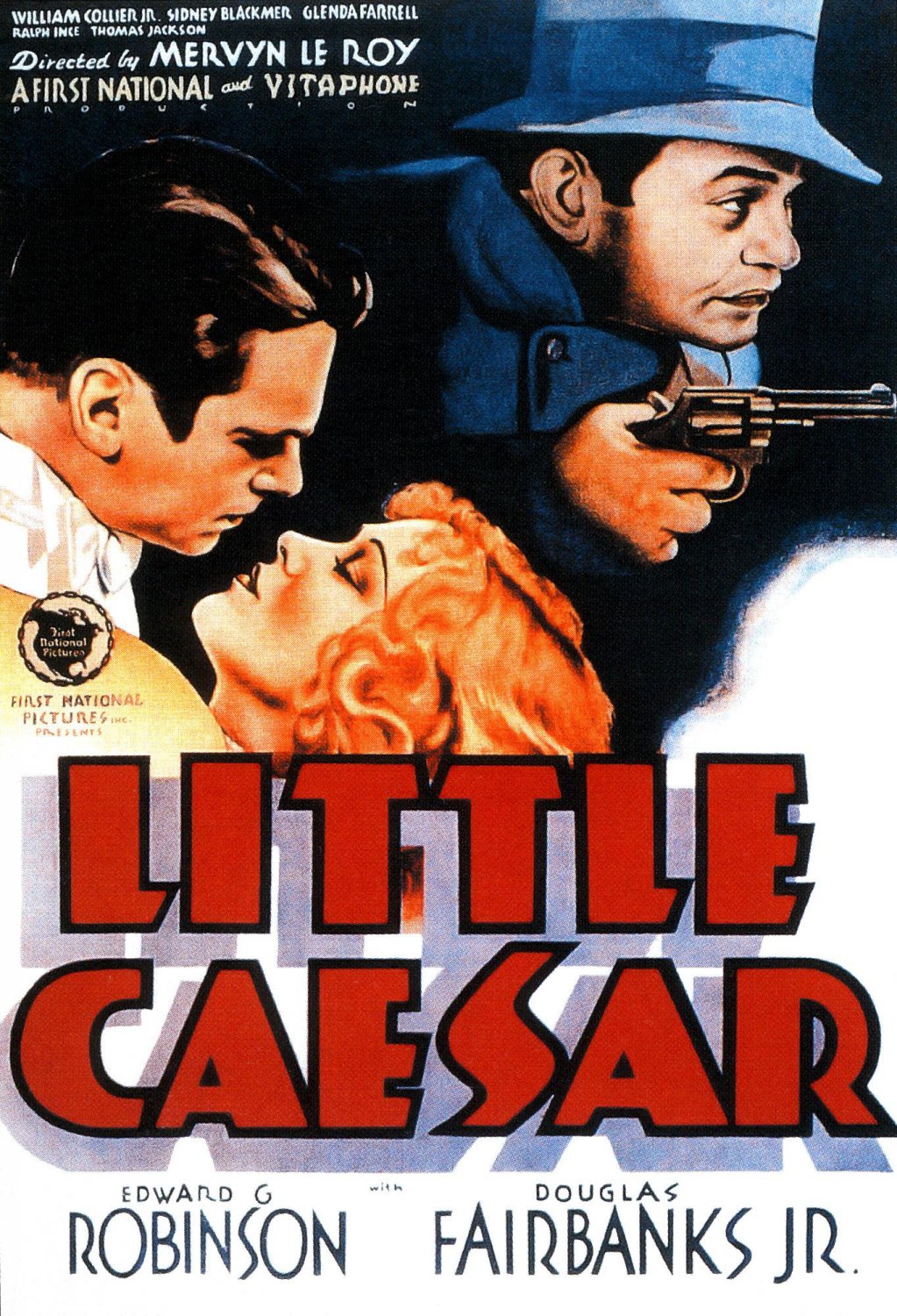 Little Caesar (1931) - Edward G. Robinson  Colorized Version  DVD