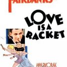 Love Is A Racket (1932) - Douglas Fairbanks Jr.  Colorized Version  DVD
