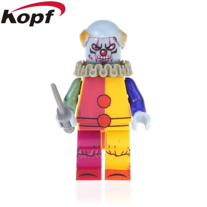 Minifigure Halloween Horror Zombie Clown Freddy Pumpkin Witch 8171
