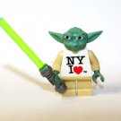 Yoda in New York shirt Star Wars Minifigure Custom