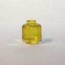 Yellow Clear Head DIY Minifigure Custom