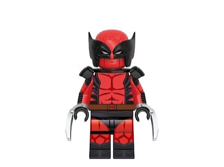 Wolverinepool Wolverine Deadpool Marvel Comic Minifigure Custom