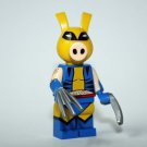 Wolverine-Ham Spider-Ham America Minifigure Custom