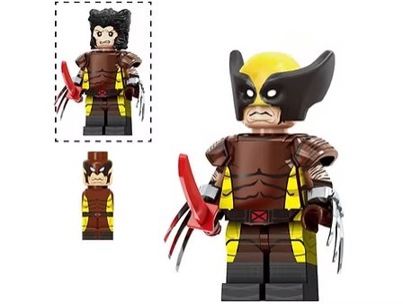 Wolverine Muramasa Blade Marvel Minifigure Custom