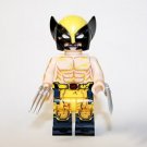 Wolverine Deadpool 3 Marvel Shirtless Yellow Minifigure Custom
