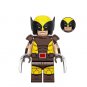 Wolverine Brown and Yellow Marvel Comic Minifigure Custom